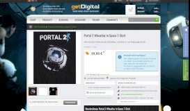 
							         Portal 2 Wheatley in Space T-Shirt | getDigital								  
							    
