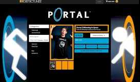 
							         Portal 2 Wheatley in Space T-Shirt - Portal T-Shirts - Online Store on ...								  
							    