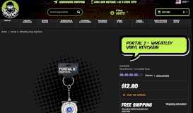 
							         Portal 2 - Wheatley Vinyl Keychain - Popcultcha								  
							    
