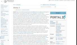 
							         Portal 2 — Wikipédia								  
							    