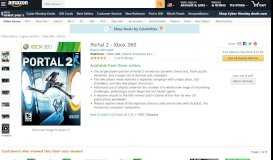 
							         Portal 2 - Xbox 360: Video Games - Amazon.com								  
							    