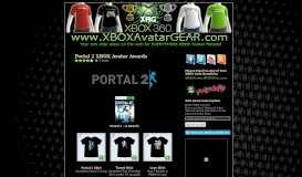 
							         Portal 2 XBOX Avatar Awards | www.XBOXAvatarGEAR.com								  
							    