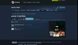 
							         portal 3 (ALPHA) :: Comments - Steam Community								  
							    