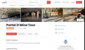 
							         Portal 31 Mine Tour - 21 Photos - Tours - 229 Main St, Cumberland ...								  
							    