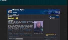 
							         Portal 63 | Memory Alpha, das Star-Trek-Wiki | FANDOM powered by ...								  
							    