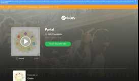 
							         Portal, a song by Kali, Pawbeats on Spotify								  
							    