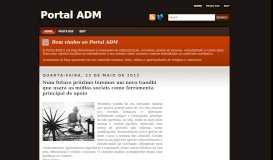 
							         Portal ADM								  
							    