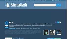 
							         Portal Alternatives and Similar Games - AlternativeTo.net								  
							    