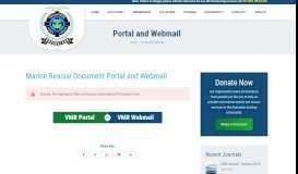 
							         Portal and Webmail - Marine Rescue Queensland								  
							    