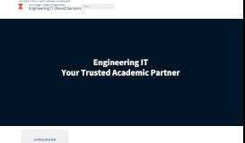 
							         Portal Applications (Engineering) | Engineering IT Shared Services								  
							    