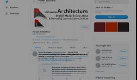 
							         Portal Arsitektur (@MediaArsitektur) | Twitter								  
							    