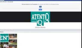 
							         Portal Atento | Facebook								  
							    