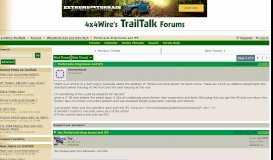 
							         Portal axle drop boxes and IFS - 4x4Wire TrailTalk								  
							    