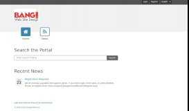 
							         Portal - BANG! Web Site Design								  
							    