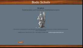 
							         Portal - Bodo Schulz								  
							    