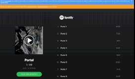 
							         Portal by Vril on Spotify								  
							    