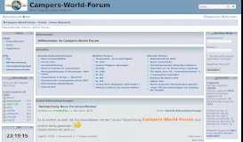 
							         Portal - Campers-World-Forum								  
							    