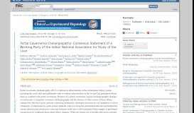
							         Portal Cavernoma Cholangiopathy: Consensus Statement of a ... - NCBI								  
							    
