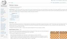 
							         Portal Chess - Wikipedia								  
							    