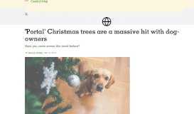 
							         'Portal' Christmas Trees Are A Massive Hit With Dog-Owners – Dog ...								  
							    