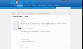 
							         Portal-cmd - EASY | Bukkit Forums								  
							    