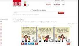 
							         Portal Comic Strips | Dilbert by Scott Adams								  
							    