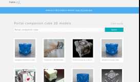 
							         Portal companion cube 3D models for 3D printing | makexyz.com								  
							    