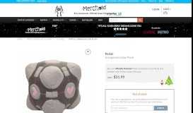 
							         Portal: Companion Cube Plush - Merchoid								  
							    