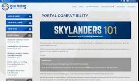 
							         Portal Compatibility - Skylanders Character List								  
							    