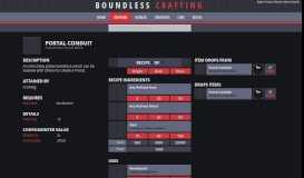 
							         Portal Conduit | Crafting | Boundless Crafting								  
							    