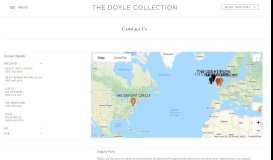 
							         Portal / Contact Us - Doyle - The Doyle Collection								  
							    