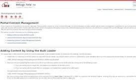 
							         Portal Content Management - Oracle Docs								  
							    