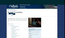 
							         Portal Creation | Charmed | FANDOM powered by Wikia - Charmed Wiki								  
							    