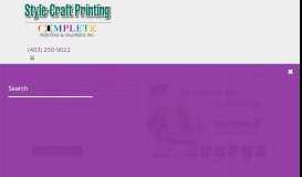 
							         Portal : Customer Login - Style-Craft Printing								  
							    