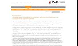 
							         Portal da Avaliação – CAEd/UFJF » Simave								  
							    