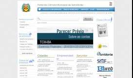 
							         Portal da Câmara Municipal de Serrolândia - Pagina Inicial								  
							    