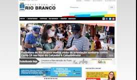 
							         Portal da Prefeitura de Rio Branco - Portal da Prefeitura de Rio Branco								  
							    