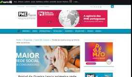 
							         Portal da Queixa lança primeira rede social desenvolvida em Portugal								  
							    