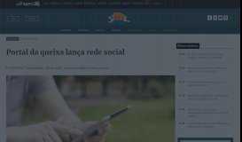
							         Portal da queixa lança rede social - Jornal SOL - Sapo								  
							    