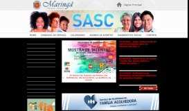 
							         Portal da SASC - Prefeitura do Município de Maringá								  
							    