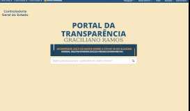 
							         Portal da Transparência de Alagoas								  
							    