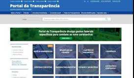 
							         Portal da transparência: Início								  
							    