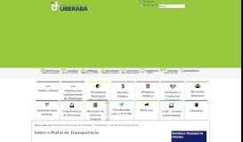
							         Portal da Transparência - Prefeitura Municipal de Uberaba								  
							    