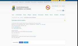
							         Portal da UFC - Universidade Federal do Ceará - Coordenadoria ...								  
							    