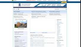 
							         Portal da Universidade Federal de Campina Grande - PB - UFCG								  
							    