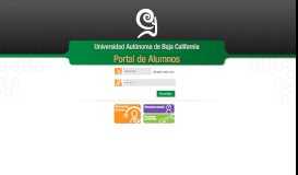 
							         Portal de Alumnos UABC								  
							    