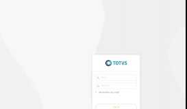 
							         .Portal de Clientes TOTVS Login								  
							    
