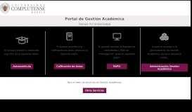 
							         Portal de Gestión Académica - Universidad Complutense de Madrid								  
							    