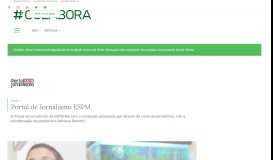 
							         Portal de Jornalismo ESPM, Autor em Colabora - Projeto Colabora								  
							    