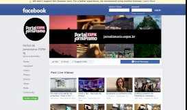 
							         Portal de Jornalismo ESPM - RJ - Live Videos | Facebook								  
							    